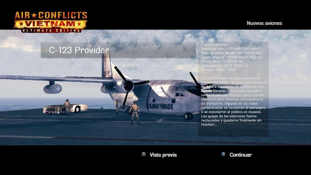 Air Conflicts: Vietnam - Ultimate Edition PS5 Gameplay 4K Español