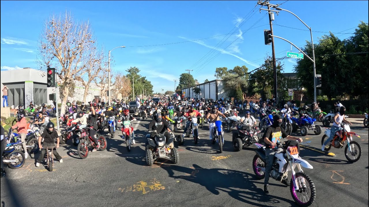 MLK 2026 DIRTBIKES TAKE OVER LA 
