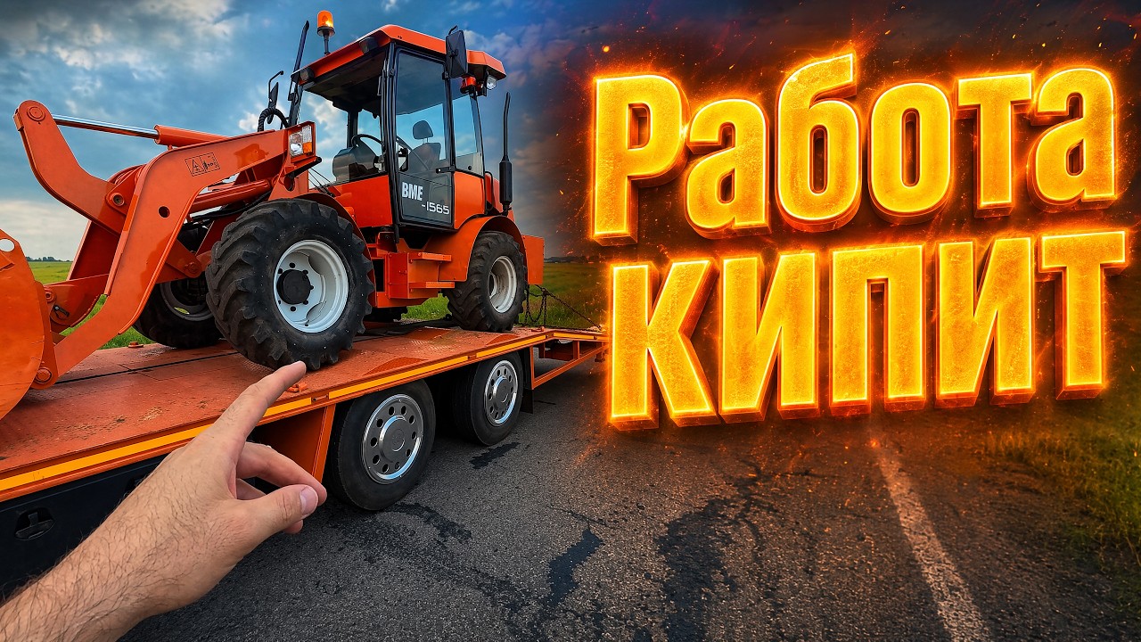 Эти проекты нужно доделать! Гаражный движ, работёнка на погрузчике.