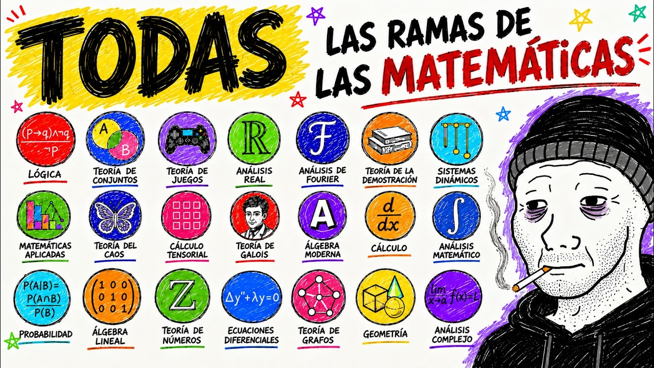 TODAS las ramas de las matemáticas en menos de 15 minutos (pt2)