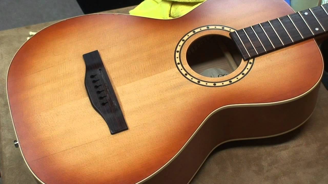 Simon & Patrick Songsmith Parlor - Tobacco Burst: Setup