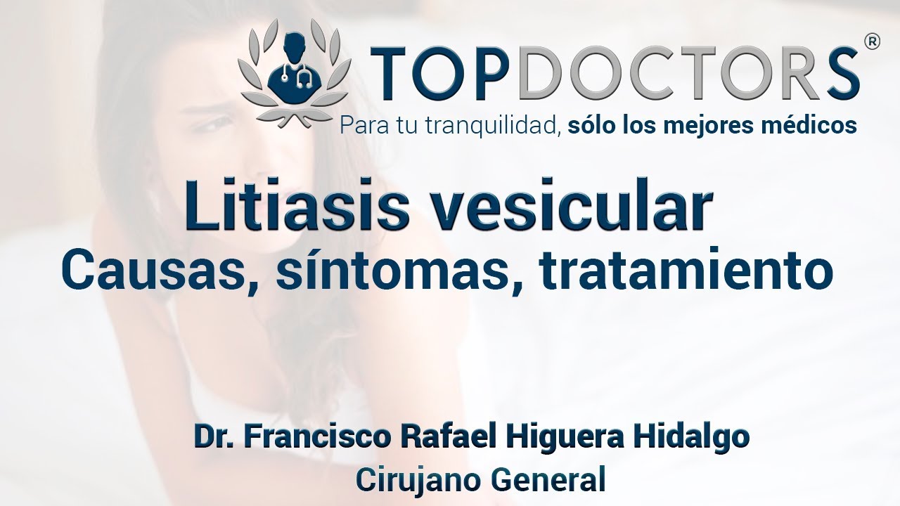 Litiasis vesicular: &iquest;Qu&eacute; tratamientos existen?