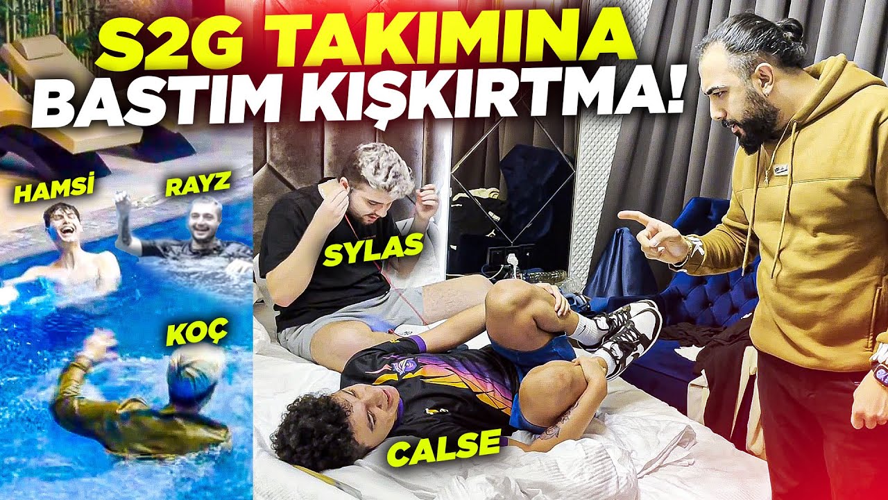 S2G E-SPOR OYUNCULARINI BASTIM!! (BEKLENEN B&Uuml;Y&Uuml;K KIŞKIRTMA)