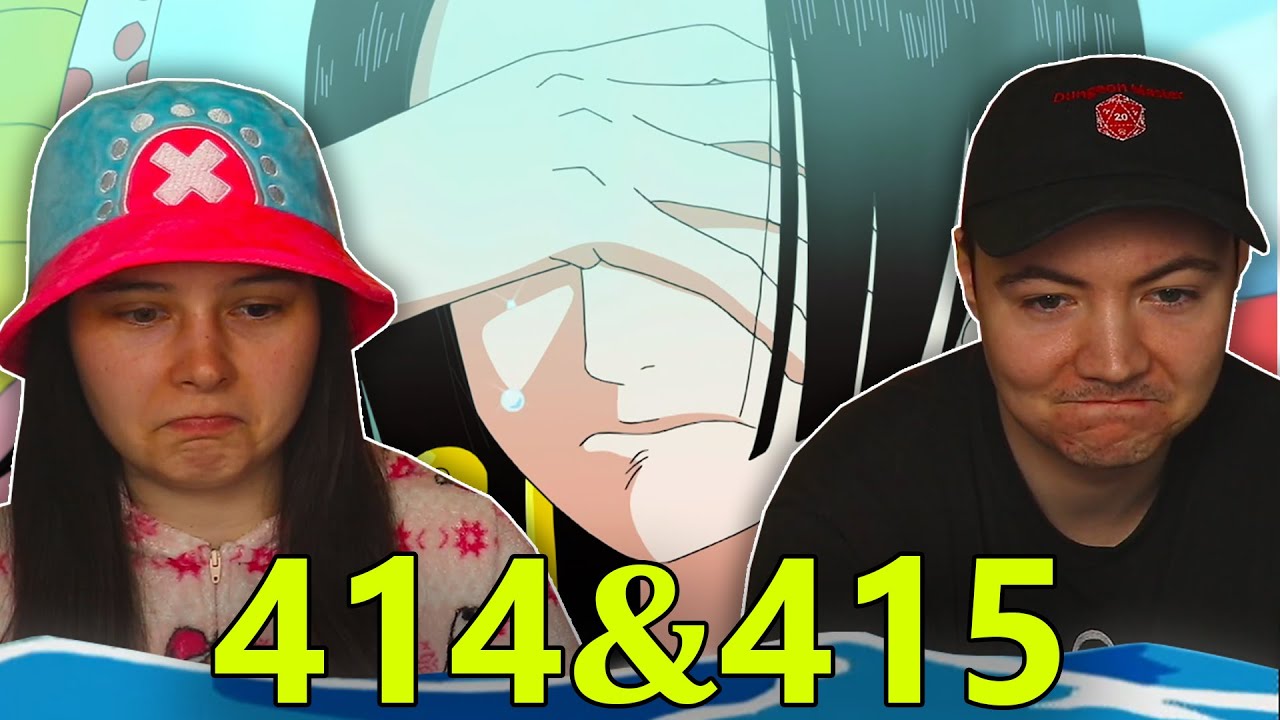 BOA HANCOCKS STORY 👒 One Piece Ep 414 & 415 REACTION & REVIEW