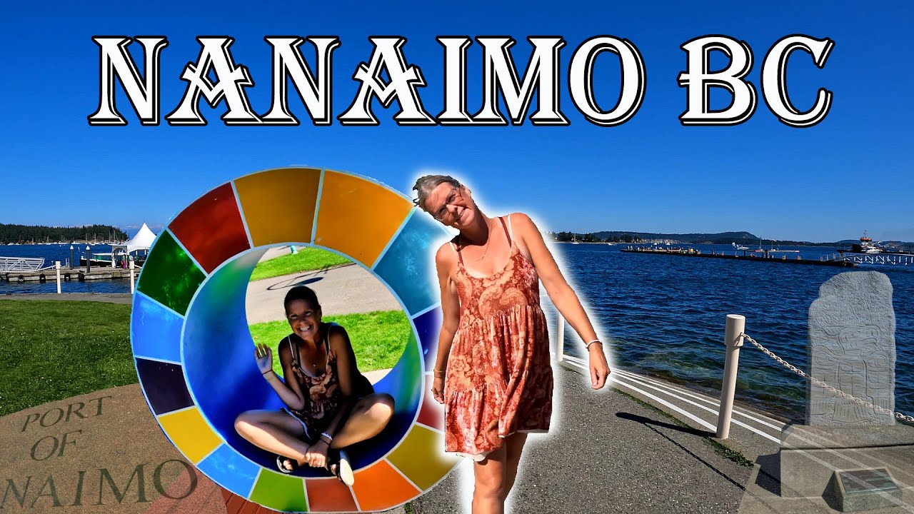 Nanaimo City Harbour Front Walk Vancouver Island BC