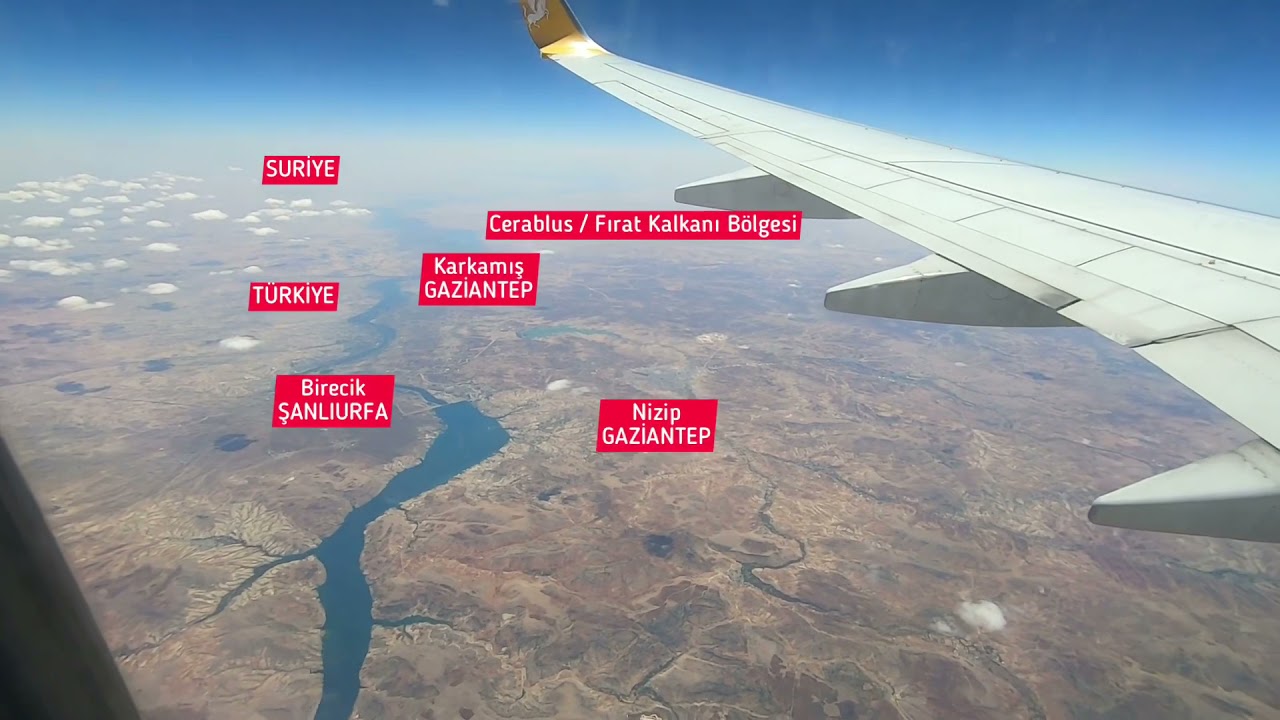 Van - Adana Uçuşundan Güzel Manzaralar