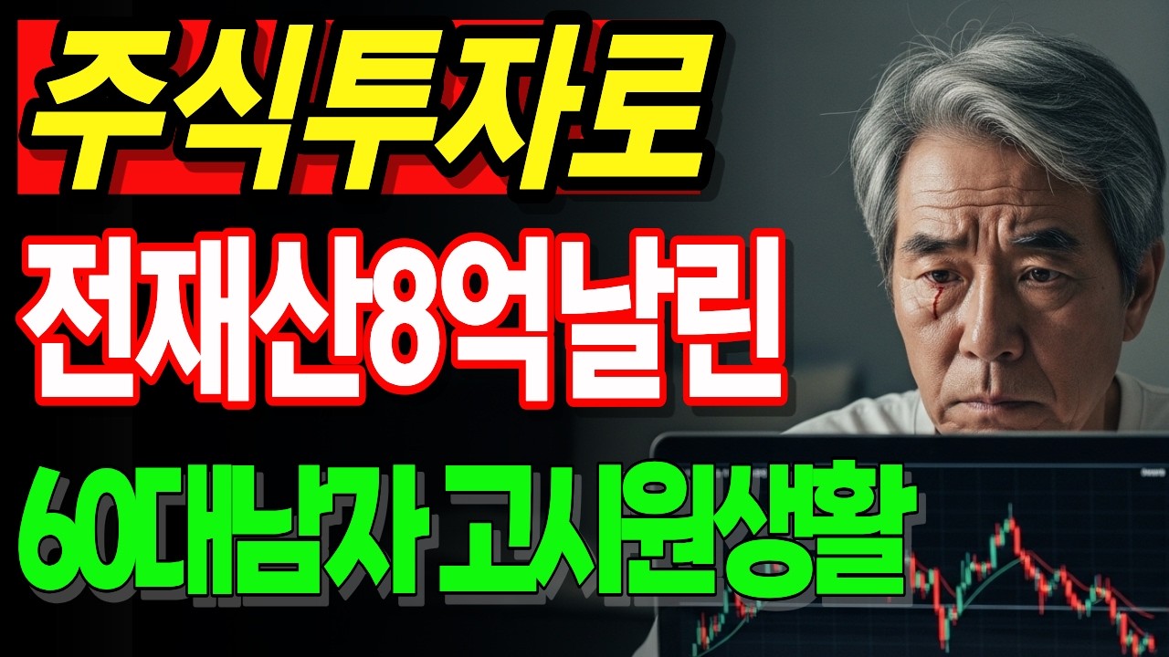 [노후 자금 사연]주식 투자로 전재산 8억 날려버린 60대 가장의 눈물 사연 고시원에서 보내는 노후 | 노후사연 | 오디오북 | 노후의지혜 |