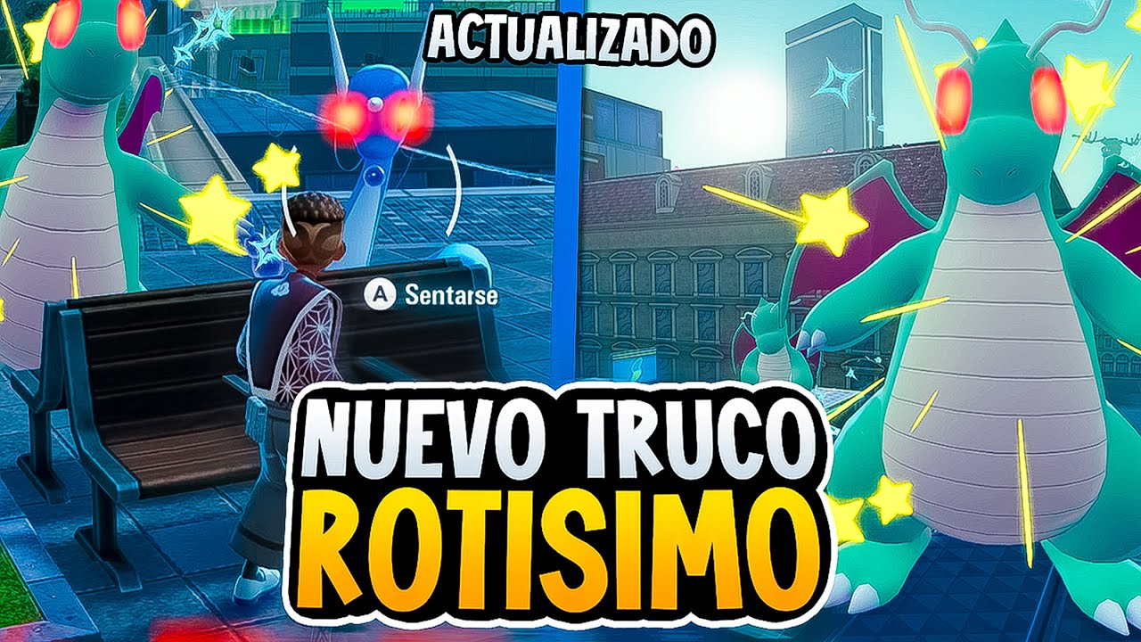 ✨ ESTE es el MEJOR TRUCO SHINY para DRATINI ACTUALIZADO SPAWN en SEGUNDOS en Leyendas Pokémon ZA ✨