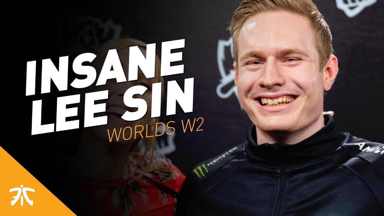 What happens when Broxah picks Lee Sin | Fnatic Highlights (Worlds W2)