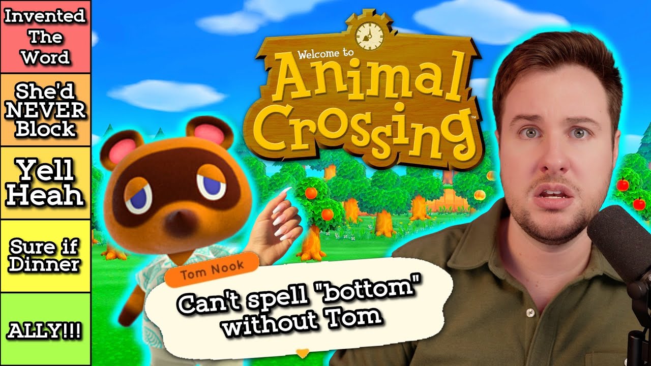Which Animal Crossing Characters Can Say 🏳️‍🌈The Word🏳️‍🌈 | A Definitive Tier List