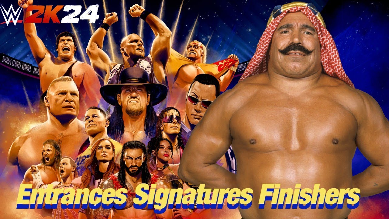 WWE 2K24 Entrances/Signatures/Finishers: DLC Iron Sheik