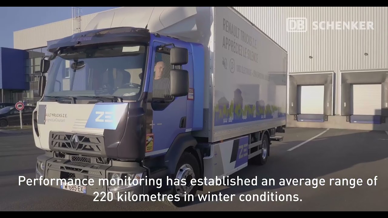 The real performances of an electric truck - DB Schenker