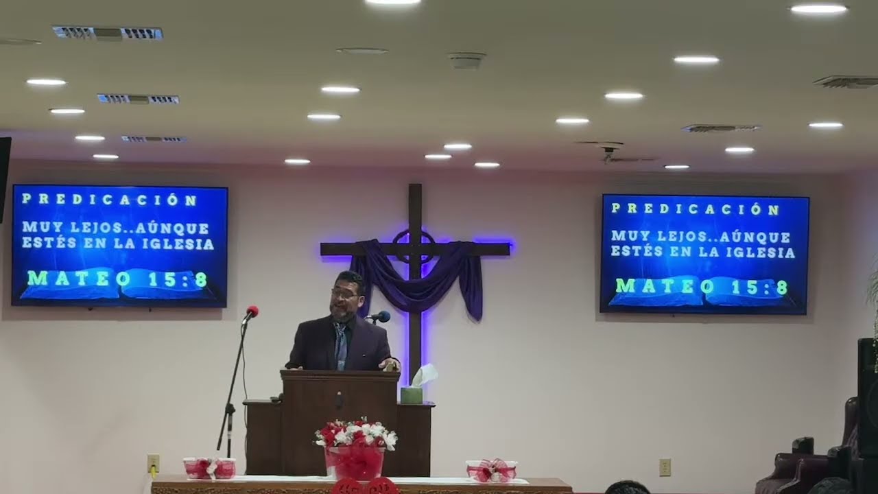 Pastor: Jesús Colegio- Muy Lejos….Aunque Estés En La Iglesia Bautista Vida Eterna Nacogdoches