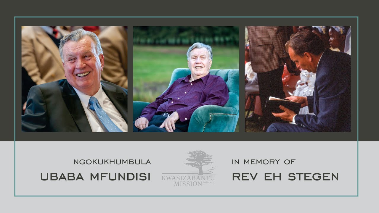 In Memory of Rev Erlo Stegen, 1935 – 2023