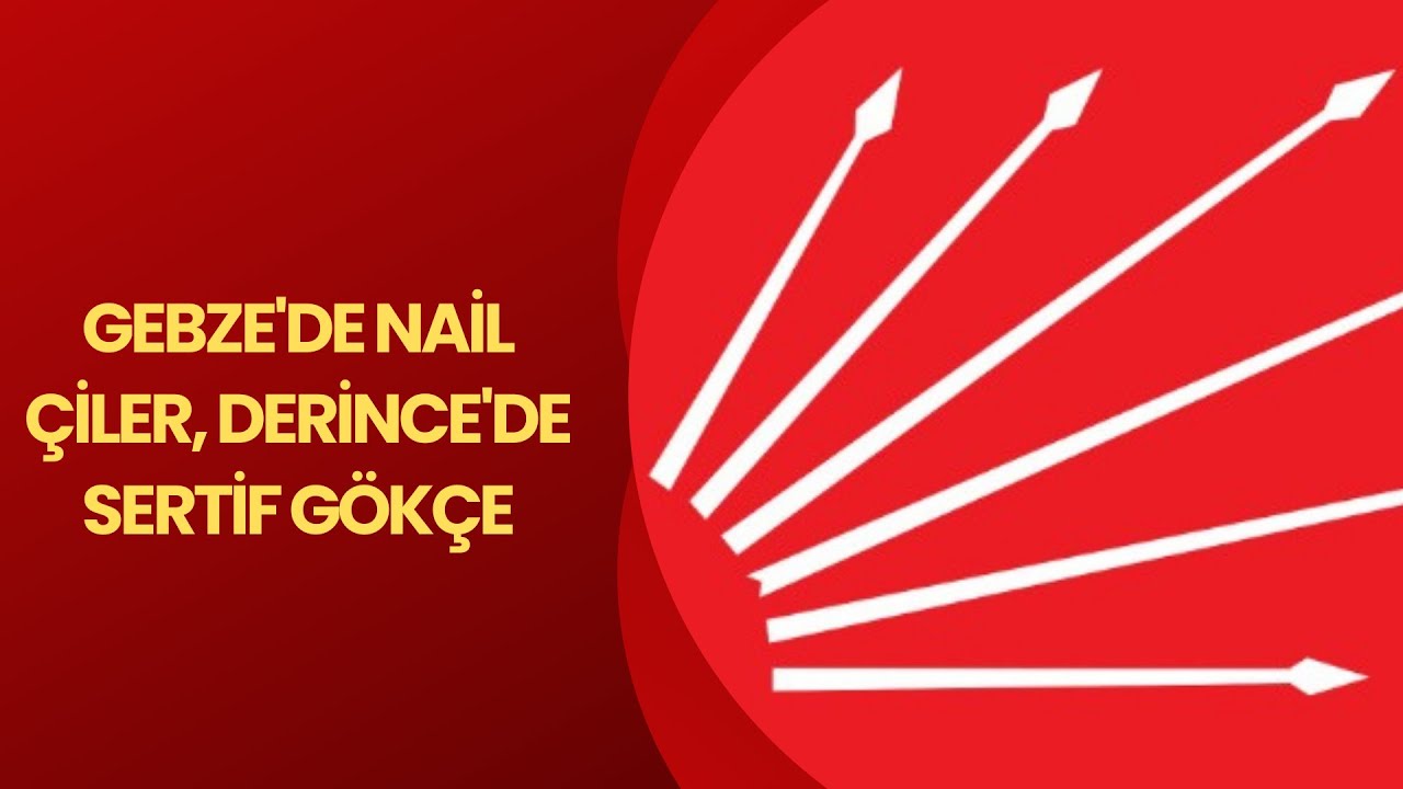 GEBZE'DE NAİL &Ccedil;İLER, DERİNCE'DE SERTİF G&Ouml;K&Ccedil;E