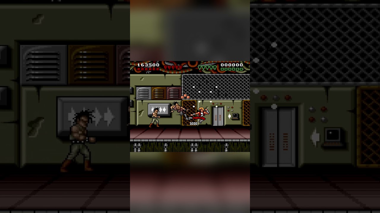 Смотрим Battletoads & Double Dragon: The Ultimate Team: Уровень 2 - Blag Alley ч1
