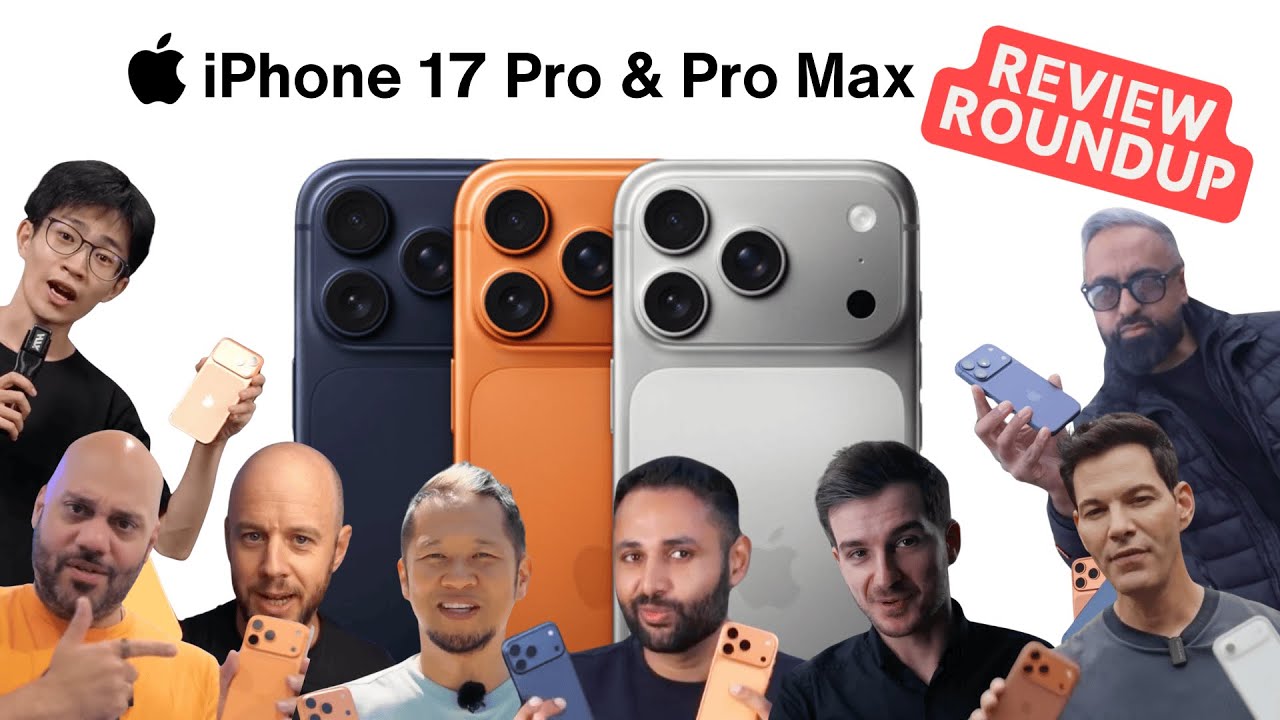 iPhone 17 Pro Review Roundup: A WEIRD Upgrade? (ft. Mrwhosetheboss, Dave2D, HTX Studio)