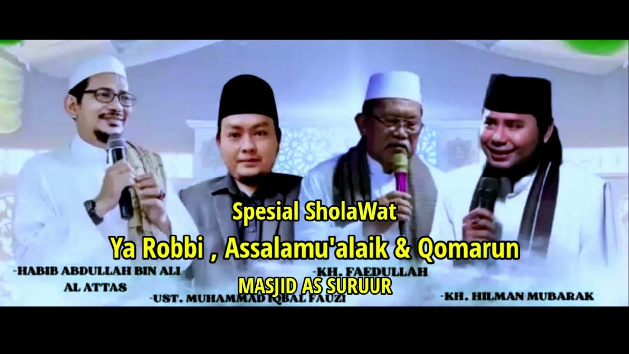 Masjid As-suruur Medley Assalamu'alaik Nada nya Berasa Menyentuh Hati - Habib Abdullah Al Atthos