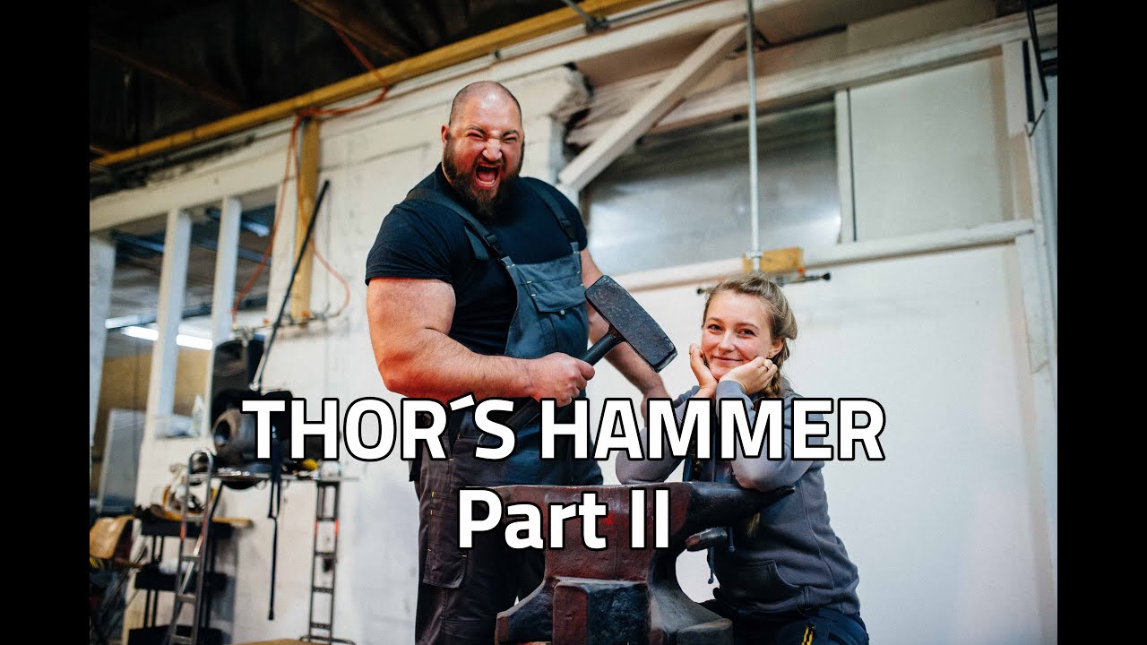 THOR-HAMMER SCHMIEDEN! Part II Wir schmieden ultimativen 11-Kilo Hammer mit Dennis Kohlruss