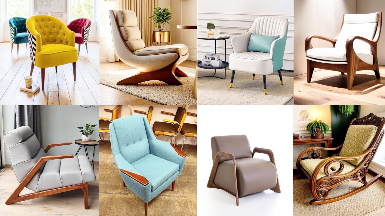 Chair design ideas | wooden chair design for living room | Armchair design | Lounge chair design