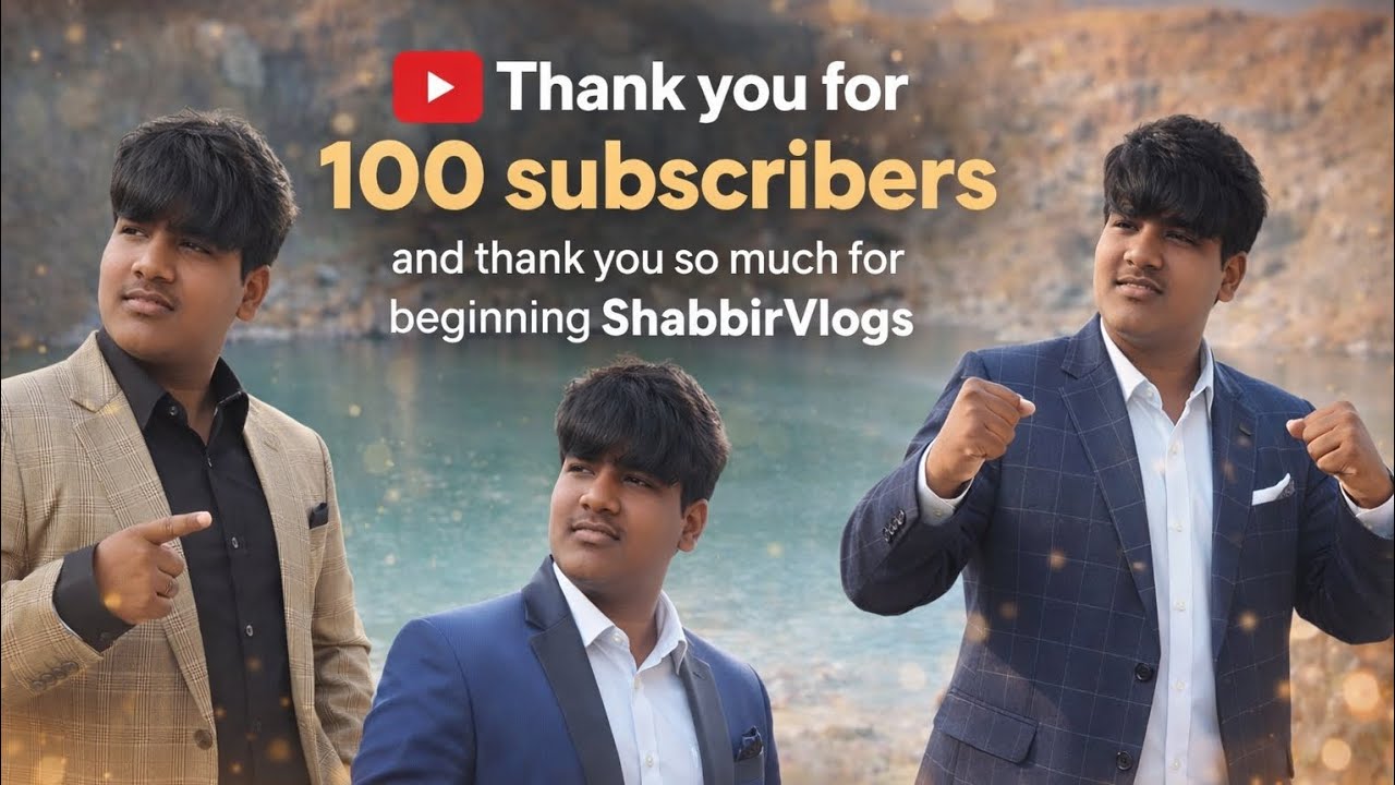 Thank you family for 100 subscribers 