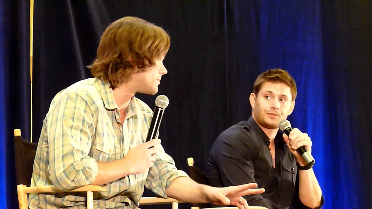 Jensen Ackles and Jared Padalecki talking about working with babies
