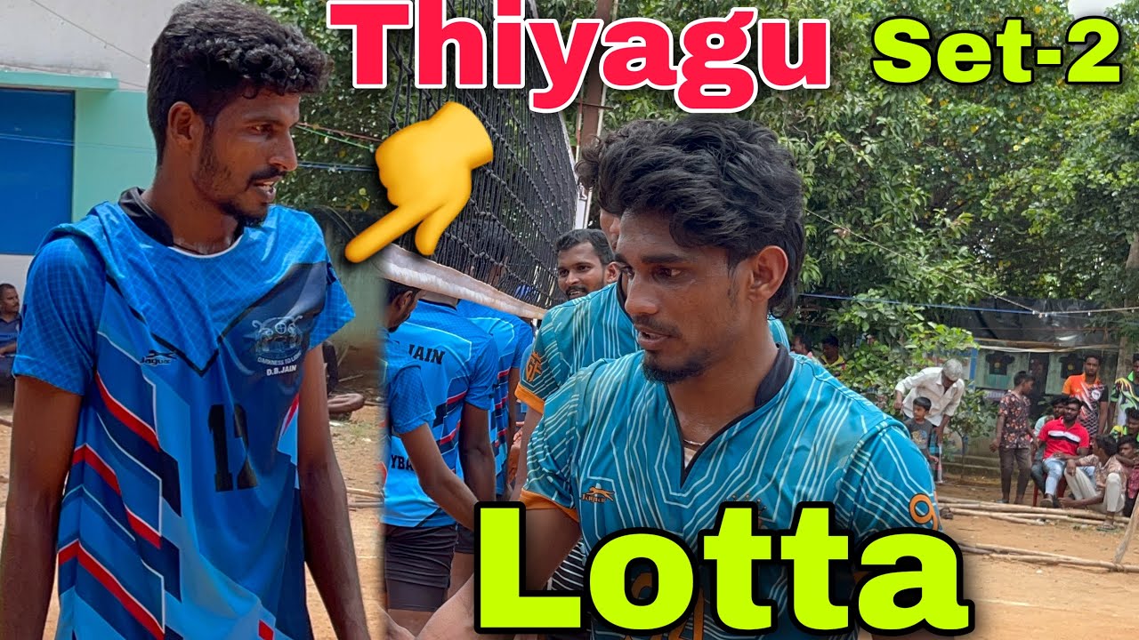 Set-2 | Thiyagu 🔥Vs Lotta🔥| Danger boys vs Chennai | Mr Love Volleyball