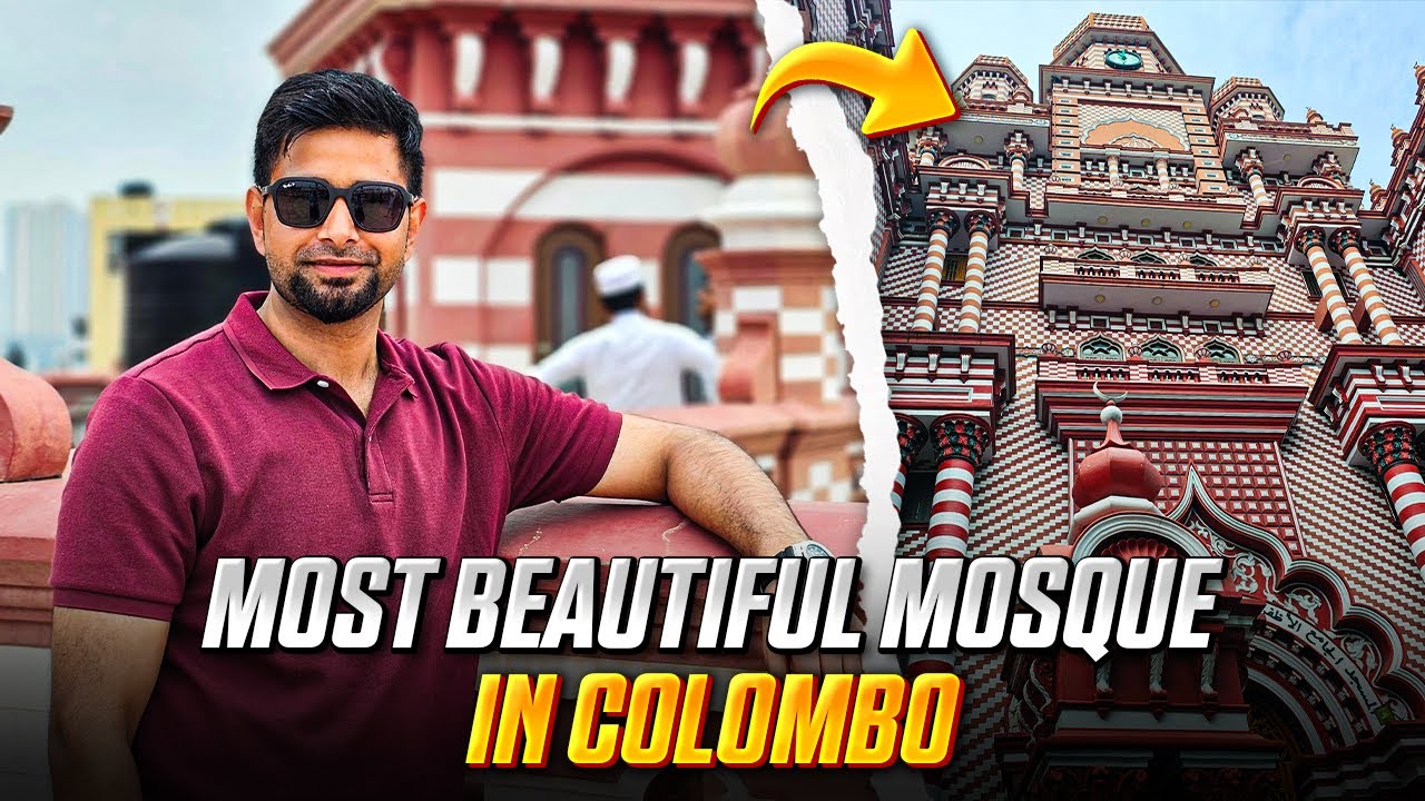 I Visited the Famous Red Mosque of Colombo | Sri Lanka 🇱🇰
