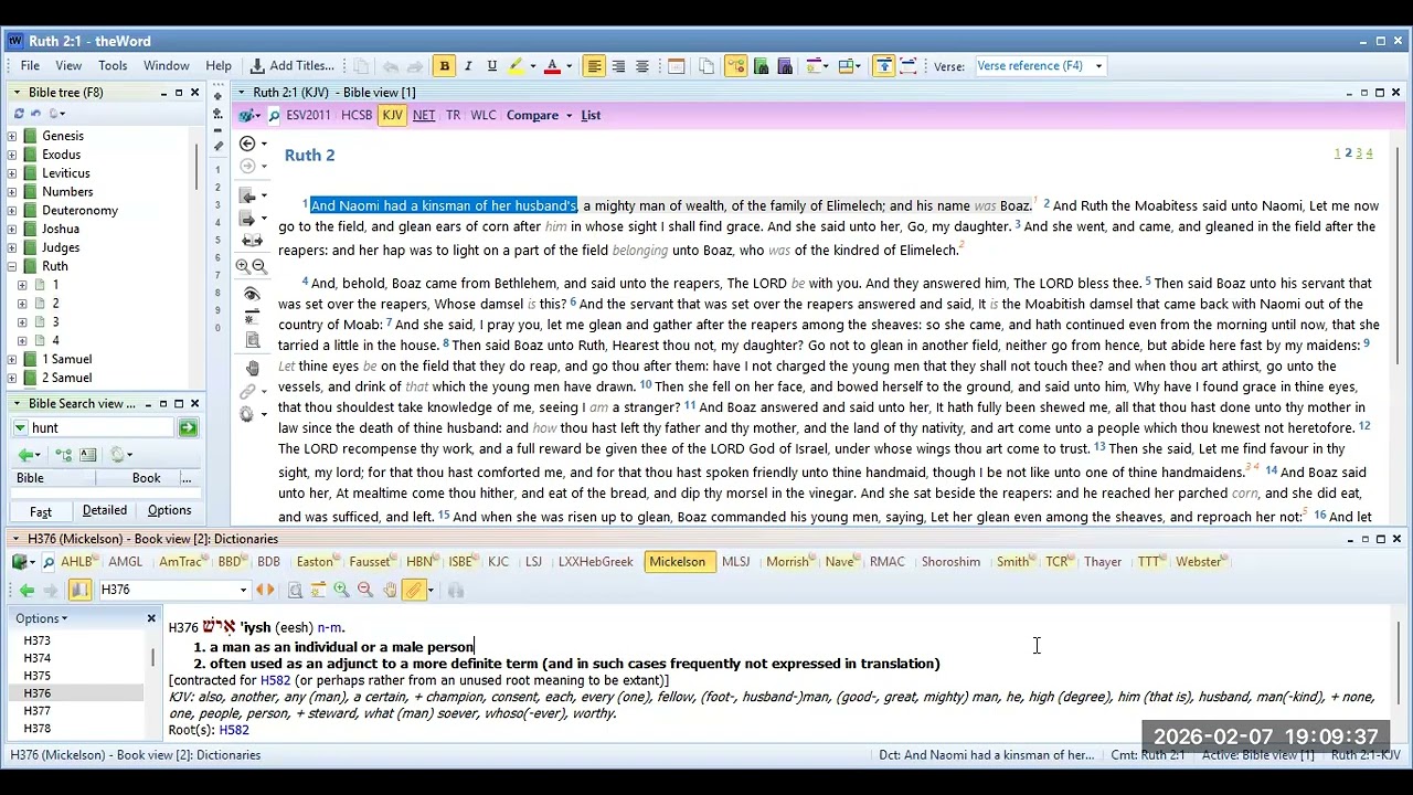 Bible Study Ruth 2