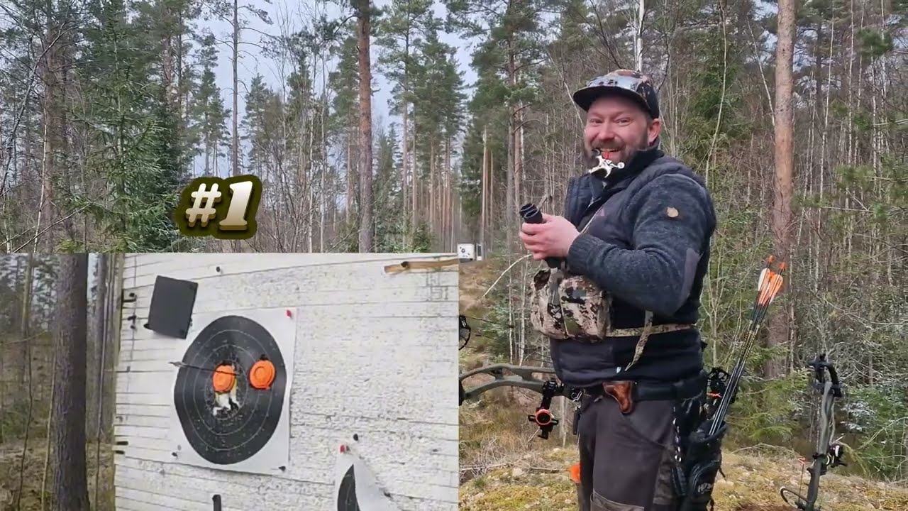 93 METRIST&Auml; skeet-kiekkoon jousella &ndash; Montako nuolta tarvitaan?