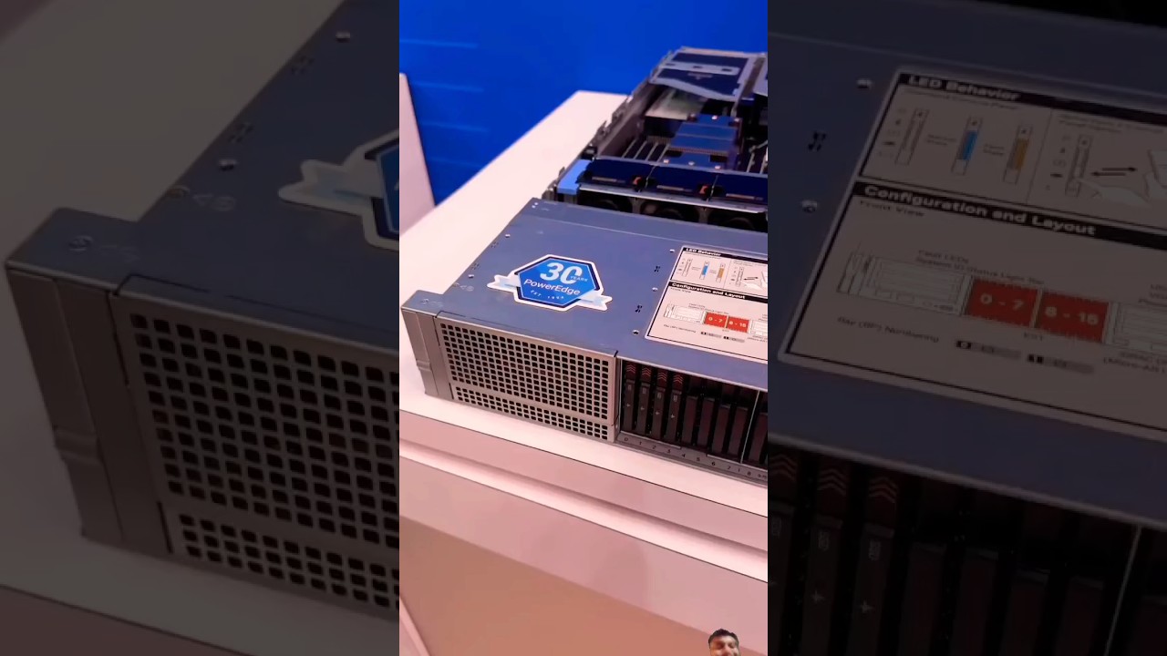 Dell power edge 770 Server 😲😲 #dellsupport #servers #serverroom