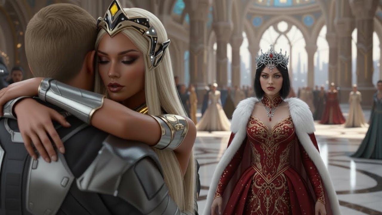 I Didn't Know Why the Palace Fell Silent — Until the Alien Queen's Daughter Embraced the Human Man