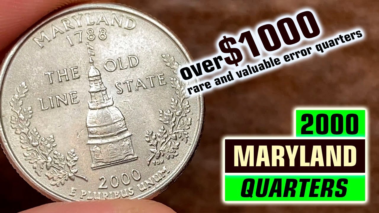 You Won't Believe the RARE 2000 Maryland Quarters That Can Make You RICH
