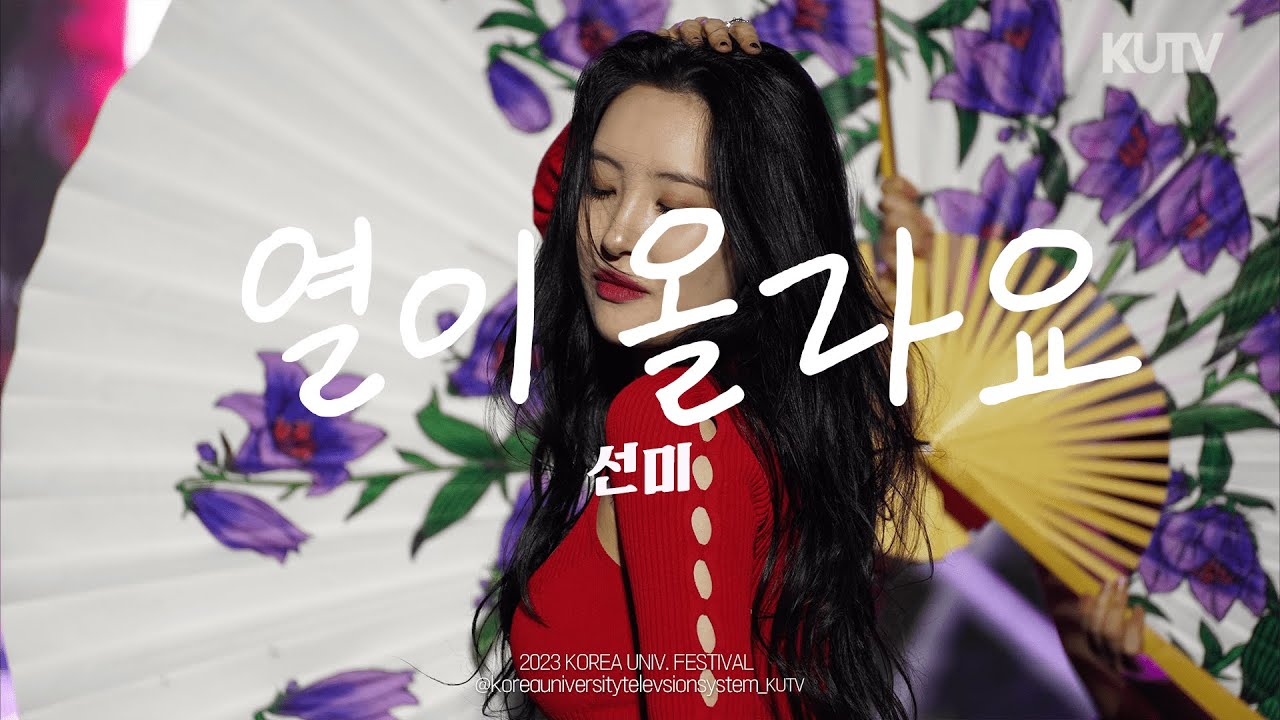 고려대학교 축제 선미(SUNMI) 열이올라요ㅣ230525 석탑대동제 4일차
