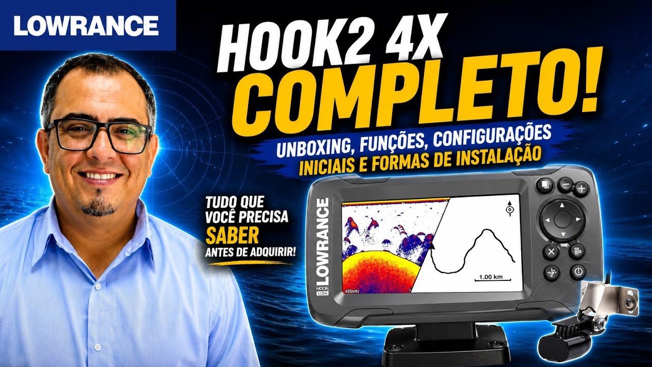 HOOK2 4X #lowrance  REVIEW COMPLETO! TUDO QUE VOCÊ PRECISA SABER# SURPREENDE?