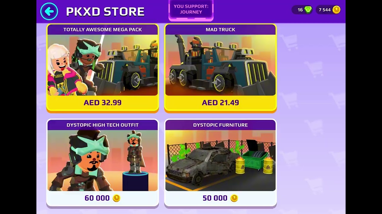 New update in pkxd