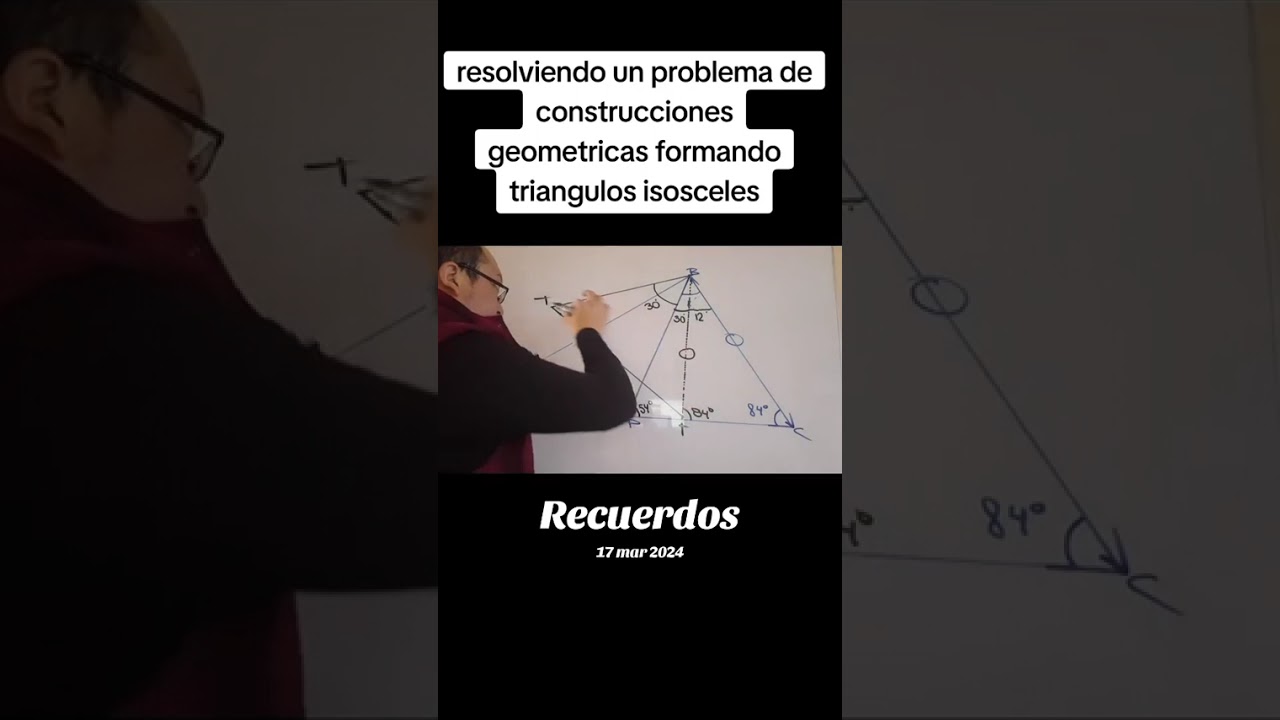 Resolviendo un ejercicio de construcciones geometricas formando equilátero y congruentes 