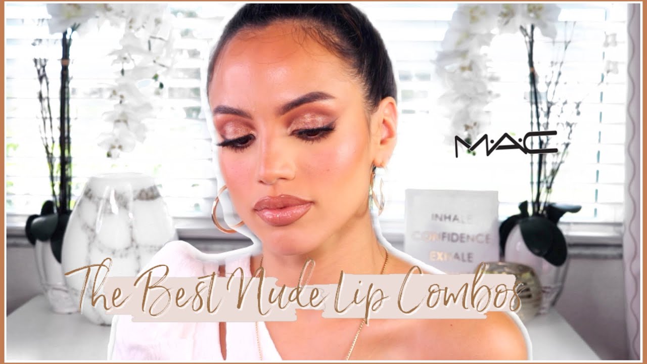 BEST MAC NUDE LIP COMBOS ! | Janelle Mariss