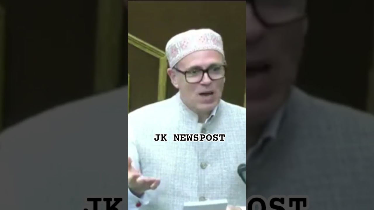 CM Omar Abdullah Ka bada byan