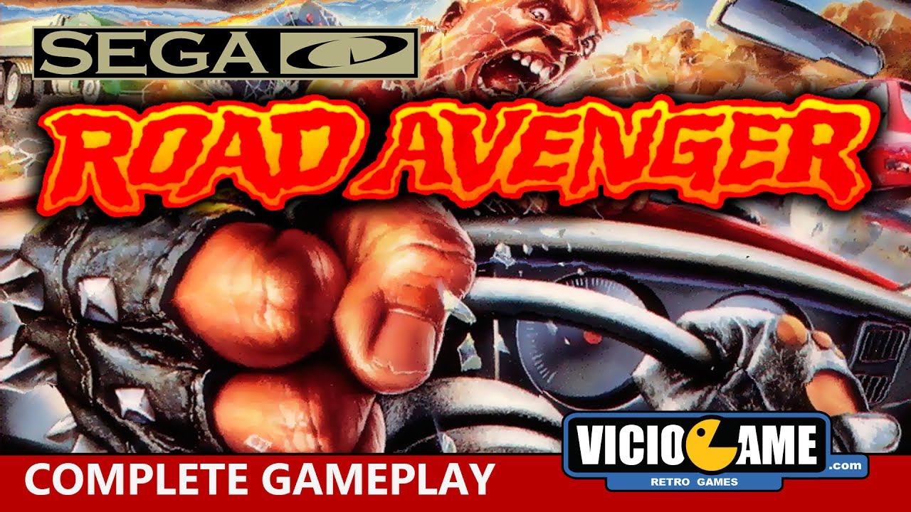 🎮 Road Avenger (Sega CD) Complete Gameplay