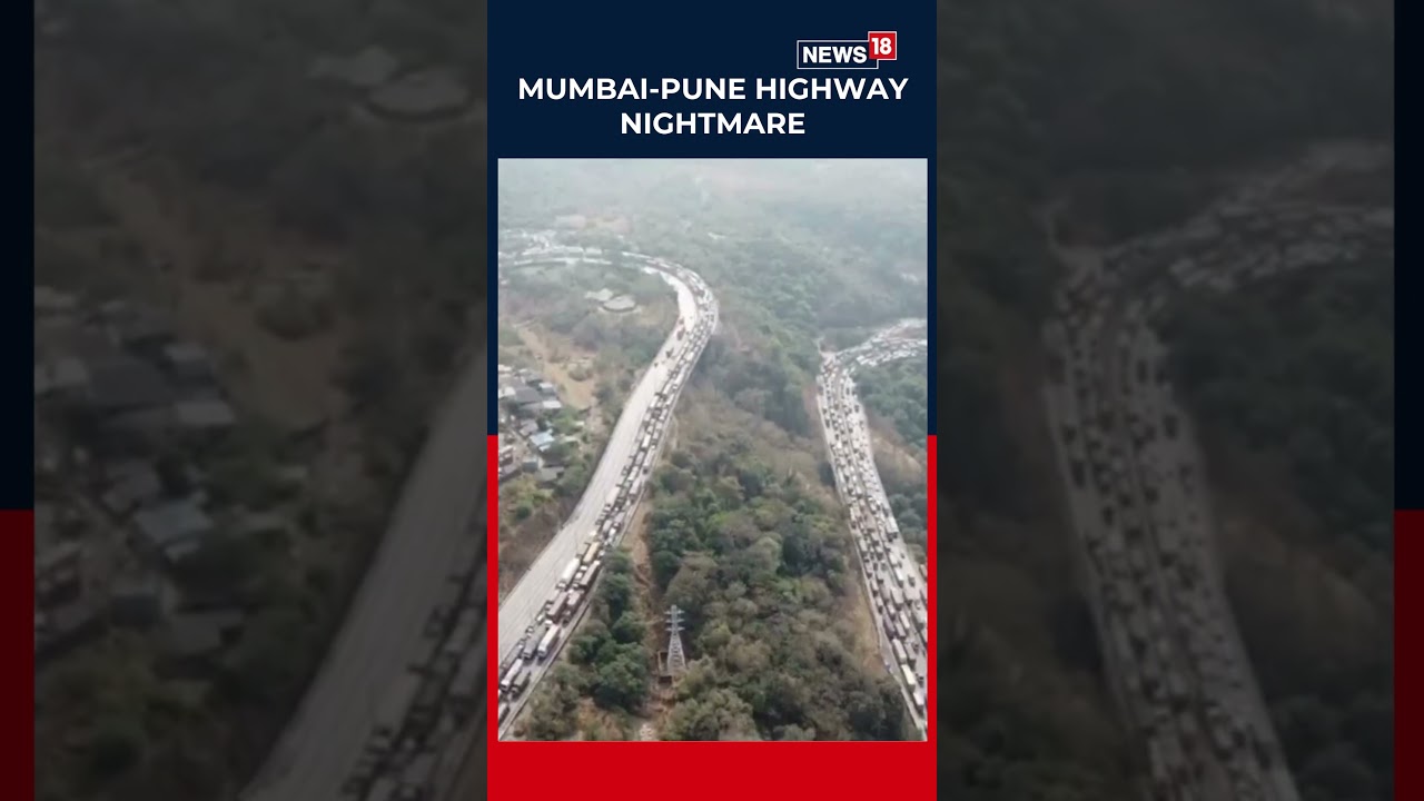 Mumbai&ndash;Pune Expressway Blocked for 20 Hours After Chemical Tanker Overturns, Thousands Stranded