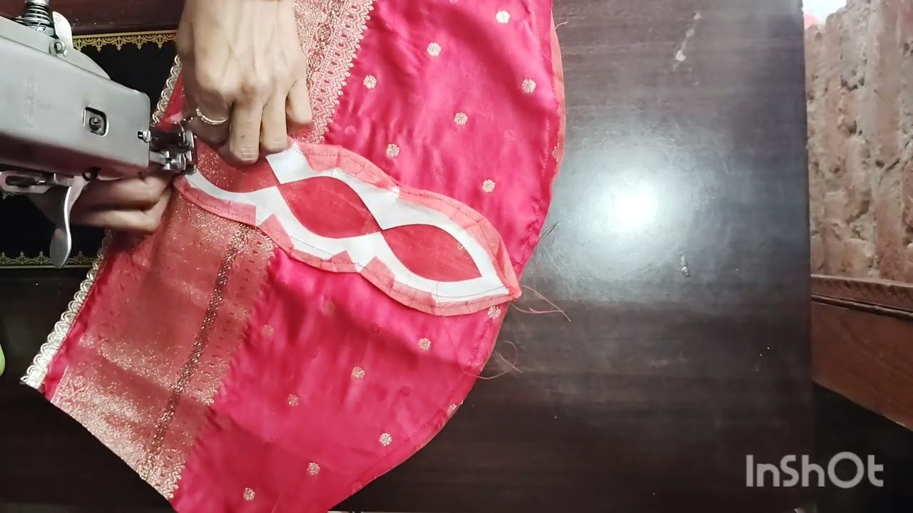 ###Cut work sleeves design.....