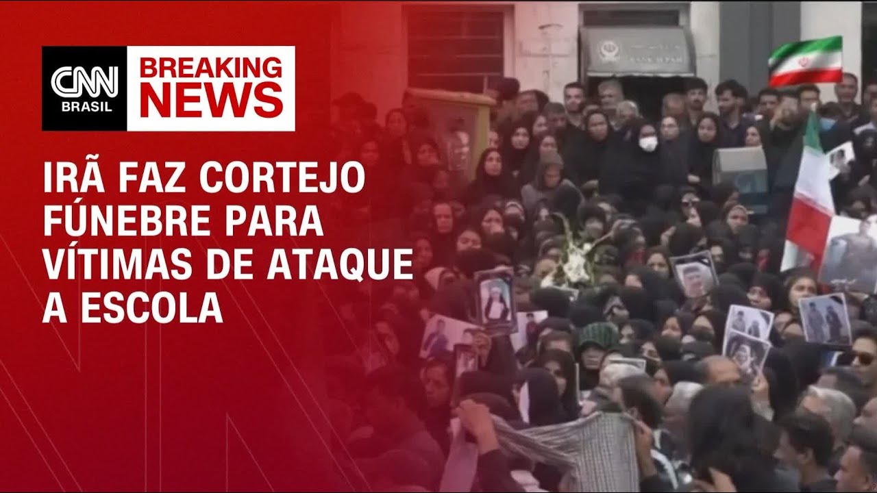 Guerra no Oriente Médio: Irã faz cortejo fúnebre para vítimas de ataque a escola | CNN 360°