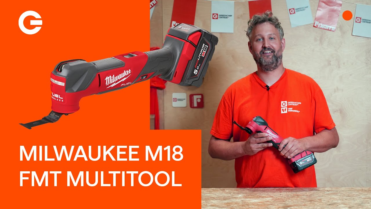 Milwaukee M18 FMT. De NIEUWSTE Milwaukee multitool 💪.