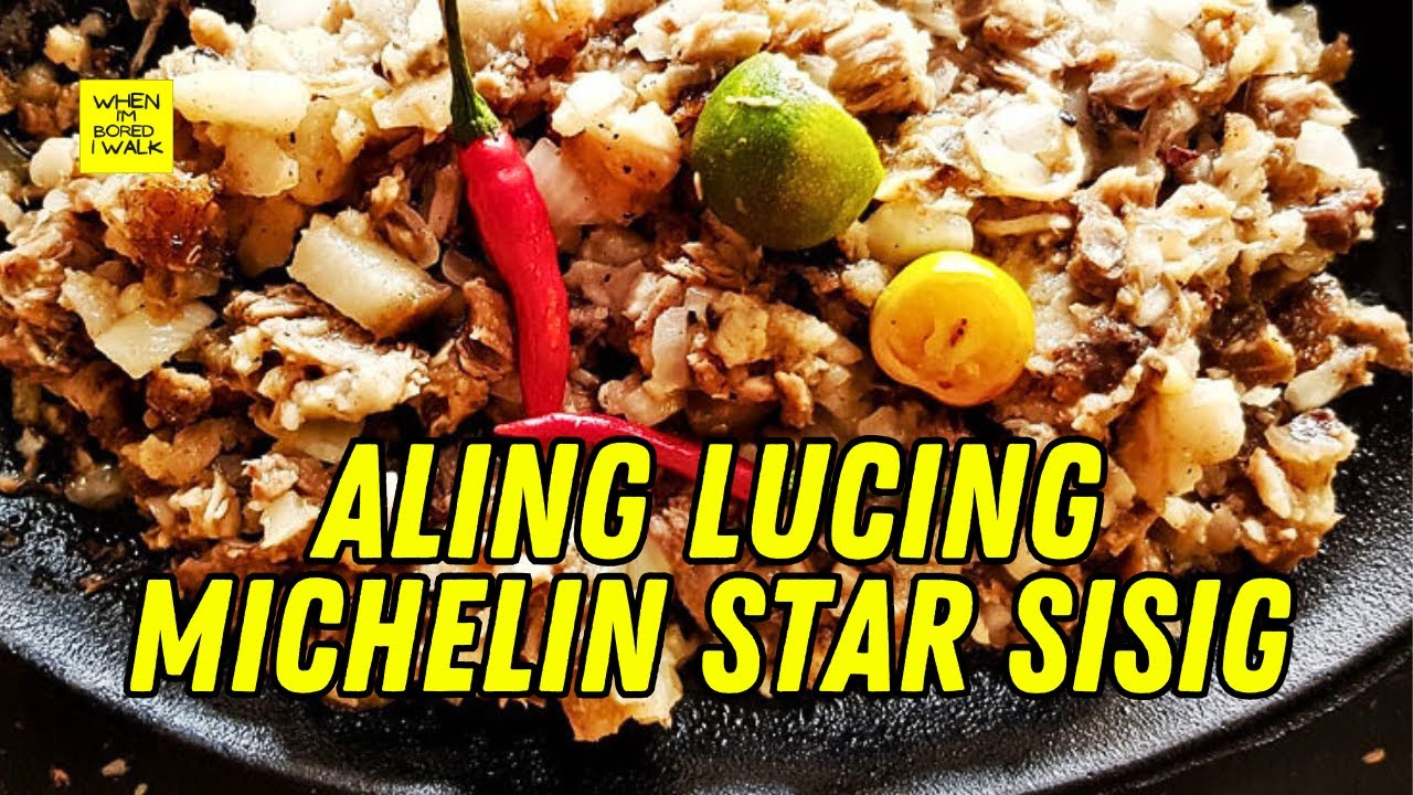 ALING LUCING SISIG | WHEN IM BORED I WALK
