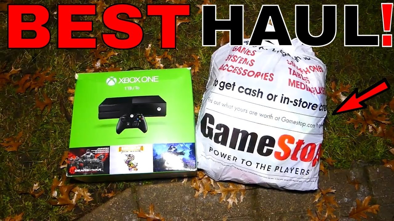 ЛУЧШИЙ!!! Ночь погружения в мусорку Gamestop #365