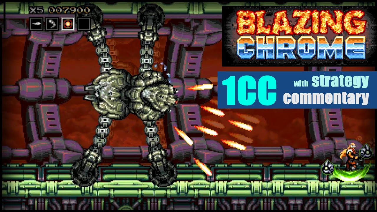 Blazing Chrome 1CC Normal w/ Commentary + Strategy