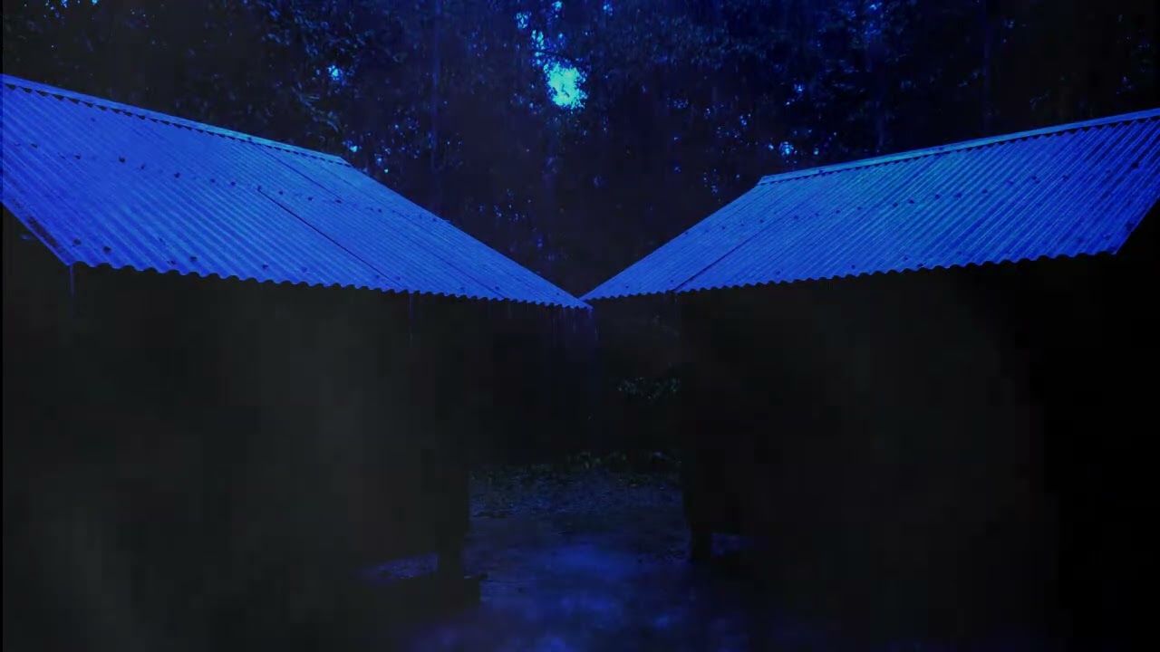 No Ads Rain Sounds for Sleeping - Deep Thunder & Heavy Rain ASMR