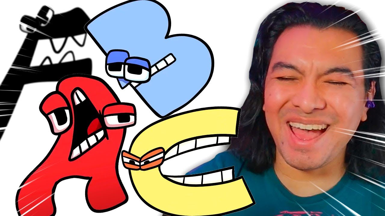 EL ABECEDARIO SE PUSO RARO REACCIONANDO AL ALPHABET LORE