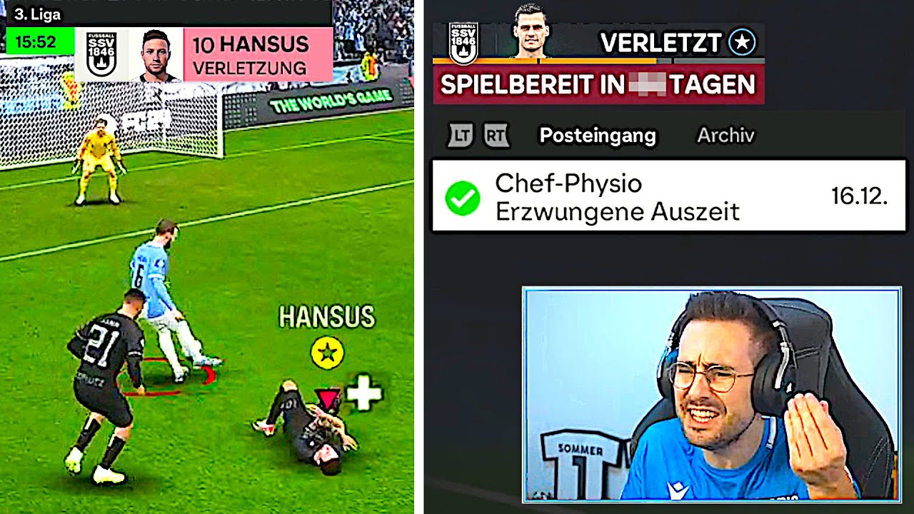 ER VERLETZT MICH UND ES GIBT NICHT MAL ELFMETER !!! 🚑😡 EA FC 24 Spielerkarriere #4